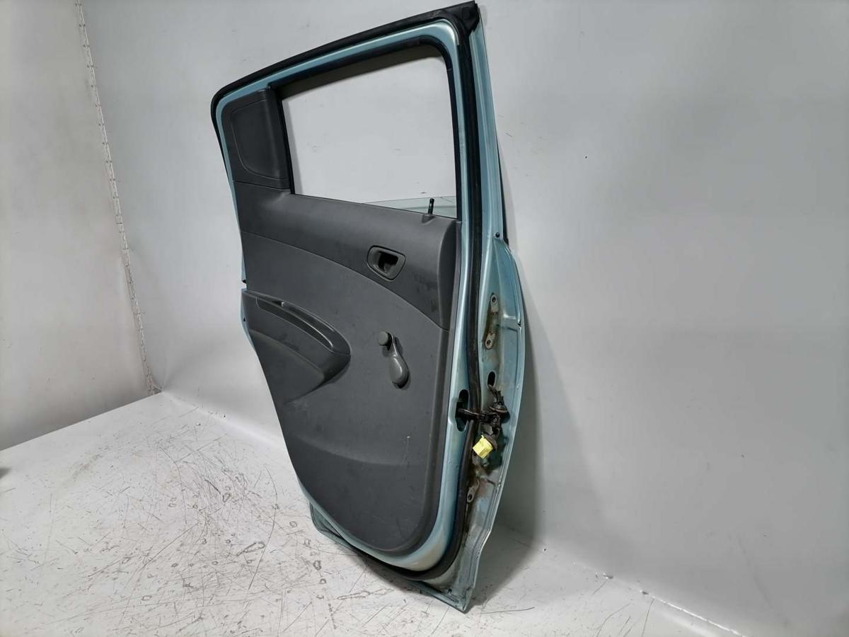 Chevrolet Spark original T&uuml;r hinten links GJS Ice Teal Rohbau Bj.2012